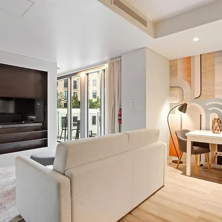 Lägenhet Santos Luxury And Gym Ii